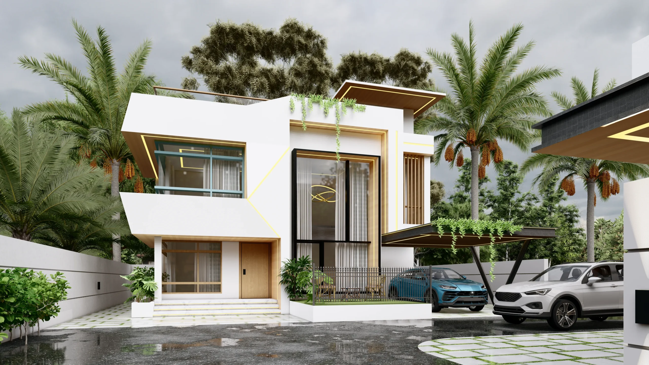 Villa 2 : Front_View 1